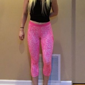Nike work out leggings, Capri style